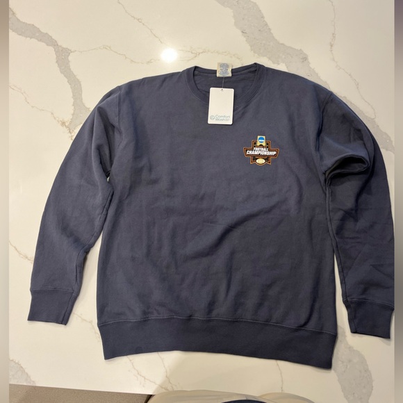 Comfort Wash Other - 2026 Montana St Bobcats v Illinois St Football Championship Sweatshirt FCS -SZ M